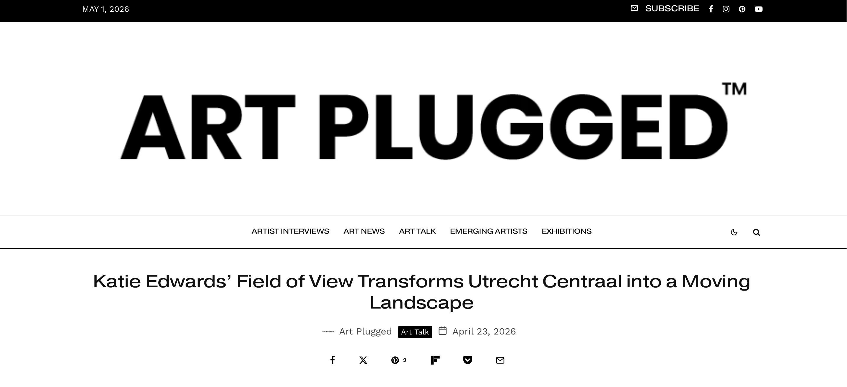 Art Plugged, 23 April 2026