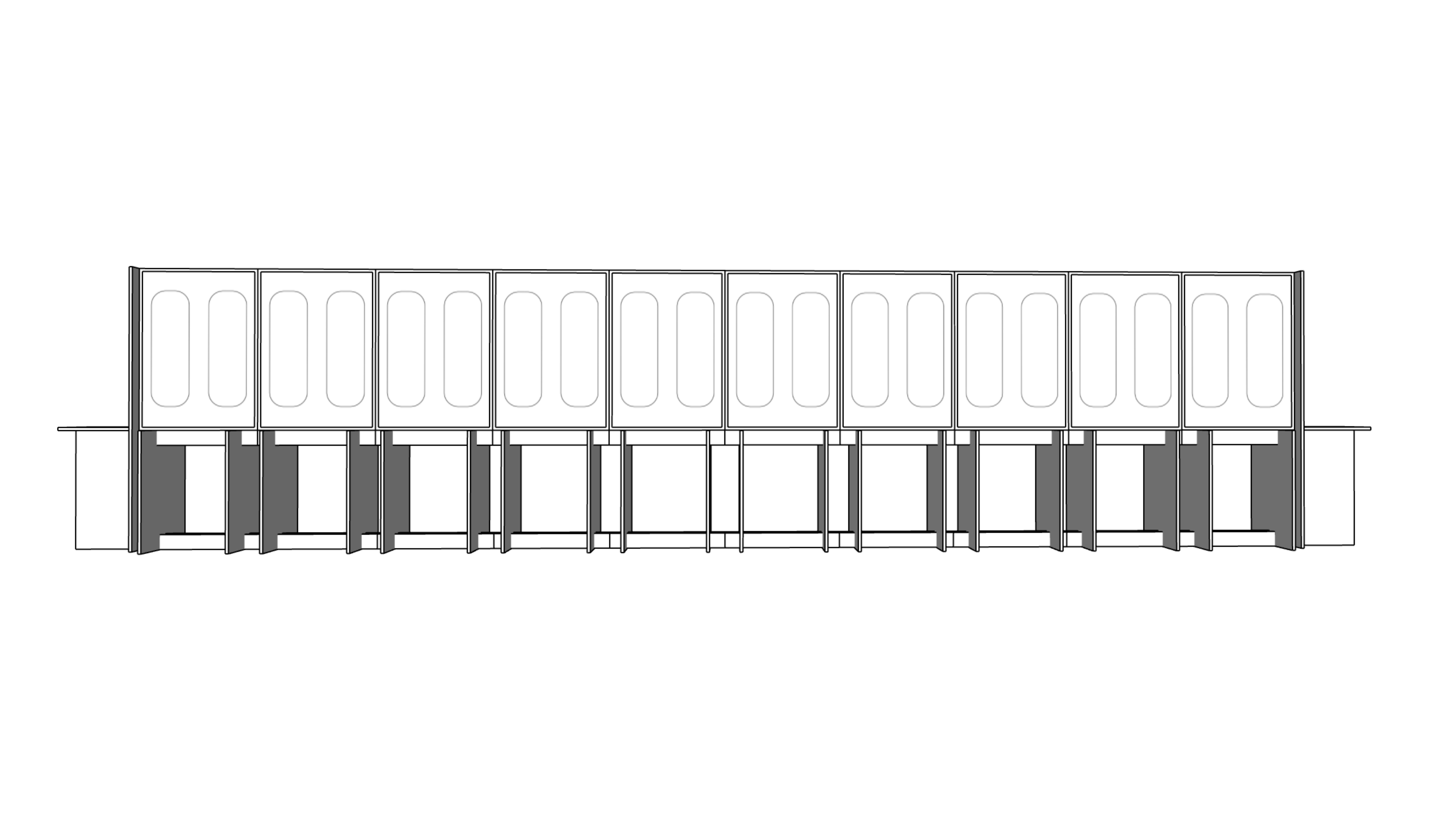 Modular Exhibition System technical drawing 4