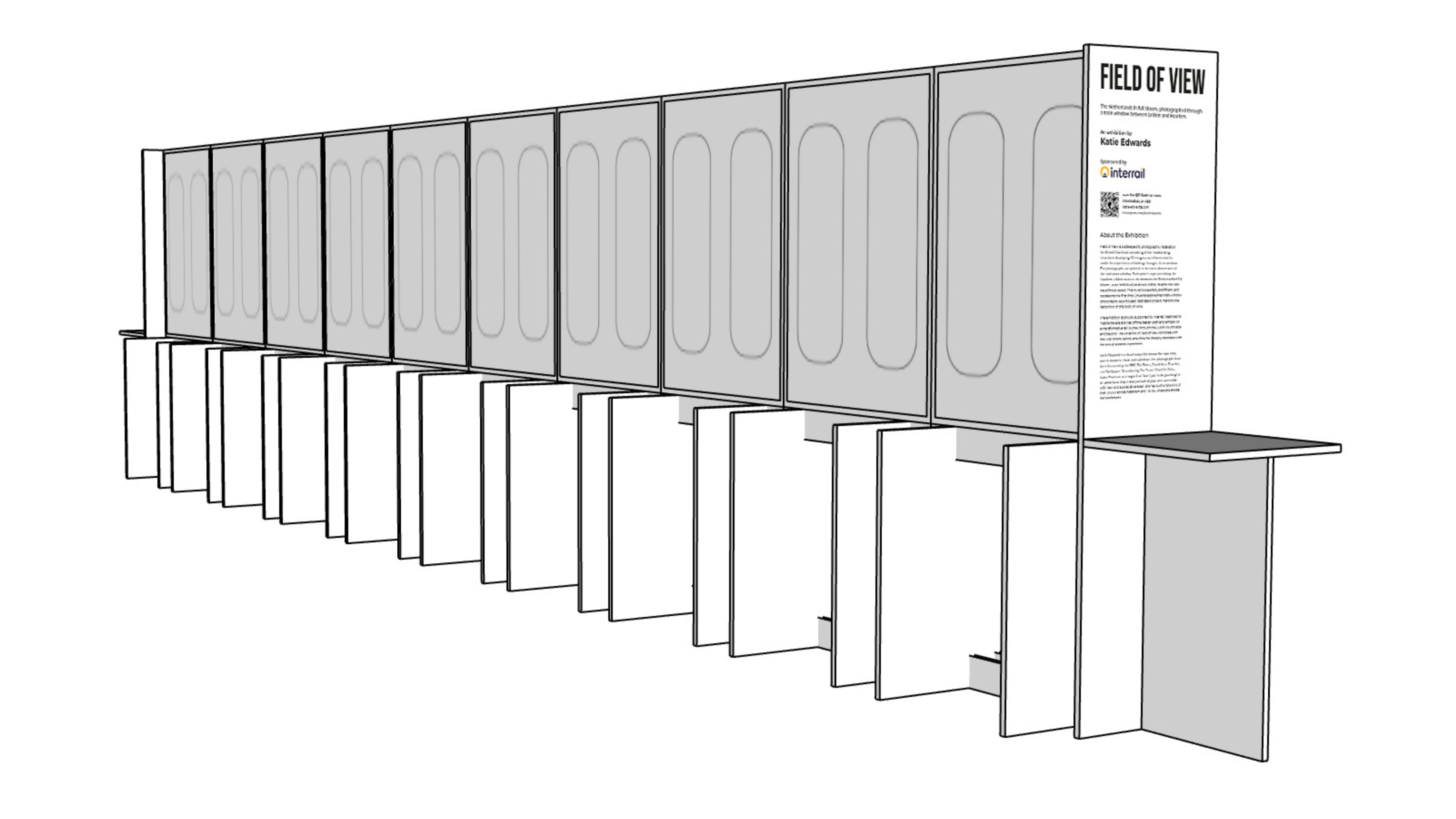 Modular Exhibition System technical drawing 7